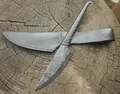 Produktbild: Haller Mittelalter Messer aus Kohlenstoffstahl Leder umwickelt Brotzeitmesser