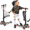 Produktbild: Hurtle Kinder Roller, Scooter Kinder, Kinderroller ab 1-14 Jahre, Cityroller, Kinderscooter, Tretroller, Dreirad für Mädchen & Junge