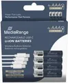 Produktbild: MediaRange Wiederaufladbare USB-C Li-Ion Batterien, Micro AAA I 1.5V I 500mAh, 4er Pack (MRBAT160)