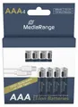 Produktbild: MediaRange MRBAT160, Wiederaufladbarer Akku, AAA, Lithium-Ion (Li-Ion), 1,5 V, 4 Stück(e), 500 mAh