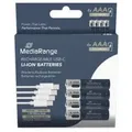 Produktbild: MediaRange MRBAT160 Haushaltsbatterie Wiederaufladbarer Akku AAA Lithium-Ion (Li-Ion)