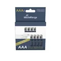 Produktbild: MediaRange MRBAT160 4 MediaRange USB-Akkus mit Ladekabel Micro AAA 500 mAh