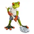 Produktbild: Formano - Frosch Mann mit Wischmop