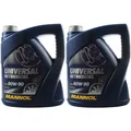 Produktbild: 2x 4 Liter Original MANNOL Getriebeöl UNIVERSAL Getriebeoel 80W-90 API GL 4