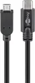 Produktbild: Goobay 67992 USB 2.0 Kabel USB-C™ auf Micro-B 2.0, schwarz, 0.6 m - USB 2.0-Micr