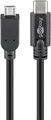 Produktbild: USB 2.0 Kabel USB-C™ auf Micro-B 2.0, Schwarz 0,6m