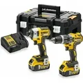 Produktbild: DeWalt DCK266P2T-QW Akku-Combo-Kit 2x5Ah 18V Li-Ion im Koffer 5035048668733