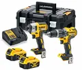 Produktbild: DEWALT CK266P2T SET DCD796 Schraubendreher + DCF887 Schlagschrauber 2x 5Ah TSTAK