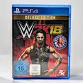 Produktbild: WWE 2K18 Deluxe Edition PlayStation 4 PS4 Gut Disc in OVP