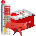 Produktbild: Fischer Injektionsmörtel FIS V Plus 360 S, Set, Hochleistungsmörtel, Auspresspistole, 12x 360ml