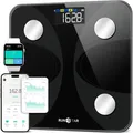 Produktbild: Runstar Digitale Körperfettwaage mit App-Synchronisierung (180 kg) (59071640)