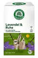 Produktbild: Lebensbaum Lavendel & Ruhe, 20 Beutel x 1,5g entspannender Kräutertee, ausgewogen und zartherb, 100% Bio, Kräuterteemischung