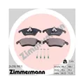 Produktbild: 1x Bremsbelagsatz, Scheibenbremse ZIMMERMANN 24310.190.1 passend für