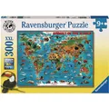 Produktbild: Ravensburger Tiere über die Welt Puzzle (300 Teile) (00.013.257)
