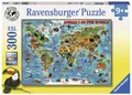 Produktbild: Ravensburger Puzzle Kinderpuzzle 300 XXL Teile - Tiere rund um die Welt, Puzzleteile