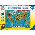 Produktbild: Ravensburger Ravensburger 13257 Puzzle Tiere rund um die Welt 300 Teile