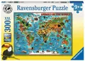 Produktbild: Ravensburger 13257 Puzzle Tiere rund um die Welt 300 Teile