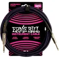 Produktbild: Ernie Ball EB6393 Instrumentenkabel gerade/gerade violett/schwarz 3,04m | Neu