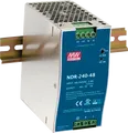 Produktbild: MW NDR-240-24 - Schaltnetzteil, Hutschiene, 240 W, 24 V, 10 A