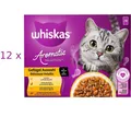 Produktbild: 144 x 85 g Whiskas Aromatic SELECTION (€ 6,09kg) Geflügel Auswahl in Sauce