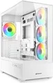 Produktbild: Sharkoon AK6 RGB White ATX weiss (4044951041701)