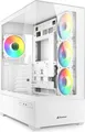 Produktbild: Sharkoon AK6 RGB White ATX (weiß)