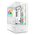 Produktbild: Sharkoon PC Gehäuse AK6 RGB White ATX weiß
