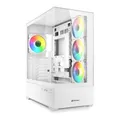 Produktbild: Sharkoon Gehäuse AK6 RGB ATX 1xGlas weiß 4044951041701