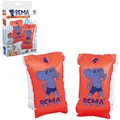 Produktbild: BEMA® Schwimmflügel Größe 1, für Kinder von 6-12 Jahren, Gewicht: 30-60 kg, Blau, Orange