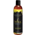 Produktbild: Intimate Earth Massageöl Relax (Lemongrass/Kokos) Flasche mit 120ml, 1-tlg., natürliches Aromatherapie und Massage-Öl