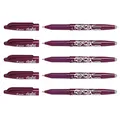 Produktbild: PILOT Frixion Ball 07 Tintenroller, radierbar, mittlere Spitze, Bordeauxrot, 5 Stück