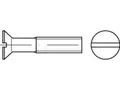 Produktbild: 100 x Senkschrauben mit Schlitz DIN 963 Messing M 8 x 20, CAB FASTENING