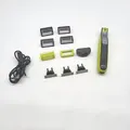 Produktbild: Philips Rasierer Bartpflege Grooming OneBlade 360 Face Body Bartschneider Ultimate - Schwarz/Grün/Grau