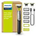 Produktbild: PHILIPS OneBlade 360 Rasierer Trimmer Bodygroomer 3 Klingen 4 Trimmaufsätze