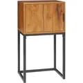 Produktbild: Homcom Konsolentisch Flurtisch Mit Stauraum, 40 X 30 X 76 Cm Beistelltisch Sofatisch Für Kleinen Raum, Eingang, Flur, Wohnzimmer Natur