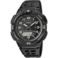 Produktbild: Chronograph, schwarz (schwarz, schwarz), CASIO TIMELESS COLLECTION, Armbanduhren, Herren, schwarz, Chronograph, Solaruhr, Quarzuhr,Armbanduhr,Herrenuhr,Digitaluhr, bis 10bar wasserd.