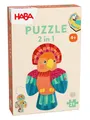 Produktbild: Haba Puzzle 2in1, Puzzleteile, Kinder Spiel und Spaß beidseitig Holzpuzzle