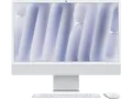 Produktbild: APPLE iMac (2024), MD3H4D/A, All-in-One PC mit 23.5 Zoll Display Nantexturglas, Apple M4 Chip, 16 GB RAM, 10-Core GPU, 256 SSD, Silber