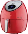 Produktbild: Ariete Heißluftfritteuse 4618R Airy Fryer XXL rot, 1800 W, 7 voreingestellte Programme, Temperatur von 80° C bis 200° C