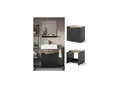 Produktbild: Vicco Waschbeckenunterschrank Marelle Anthrazit Eiche 60 x 57,5 cm mit 2 Türen