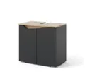 Produktbild: Vicco Waschbeckenunterschrank Marelle, Anthrazit/Artisan-Eiche, 60 x 57.5 cm mit 2 Türen