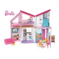 Produktbild: Barbies wunderschönes Malibu Haus - rosa Box - 6 Zimmer