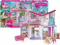 Produktbild: Barbie Malibu Haus Puppenhaus Barbiehaus Traumhaus Villa + Möbel + Zubehör NEU