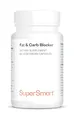Produktbild: Fat & Carb Blocker – Ascophyllum-nodosum-Extrakt aus Braunalgen – Glutenfreies, veganes Nahrungsergänzungsmittel – 60 Kapseln – SuperSmart