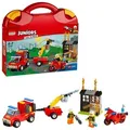 Produktbild: LEGO® Juniors Löschtrupp-Koffer 10740