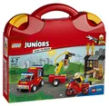 Produktbild: LEGO Juniors Fire Patrol Suitcase 10740 Toy for 4-7-Year-Olds