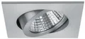 Produktbild: Brumberg LED-Einbaustrahler, 7W, 740lm, 3000K, aluminium (12362253)