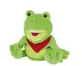 Produktbild: goki Handpuppe Handpuppe Frosch Frilo (packung, 1-tlg., spielbar), wie einem echten Gesprächspartner