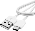 Produktbild: USB-Typ C / USB Ladekabel Samsung EP-DN930CW Weiß – Aufladen & Synchronisierung
