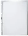 Produktbild: 100x Leitz 4781-00-03 Prospekthülle Lochseite offen genarbt 0,13 mm A4
